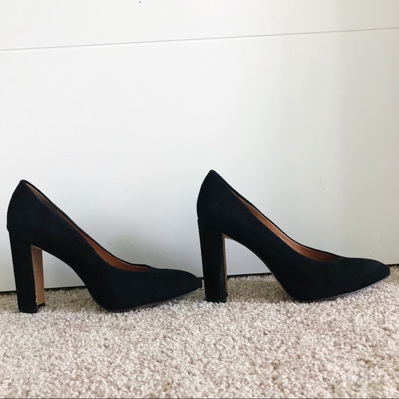 Madewell Suede Pointy-Toe Pumps - Picture 5 of 5